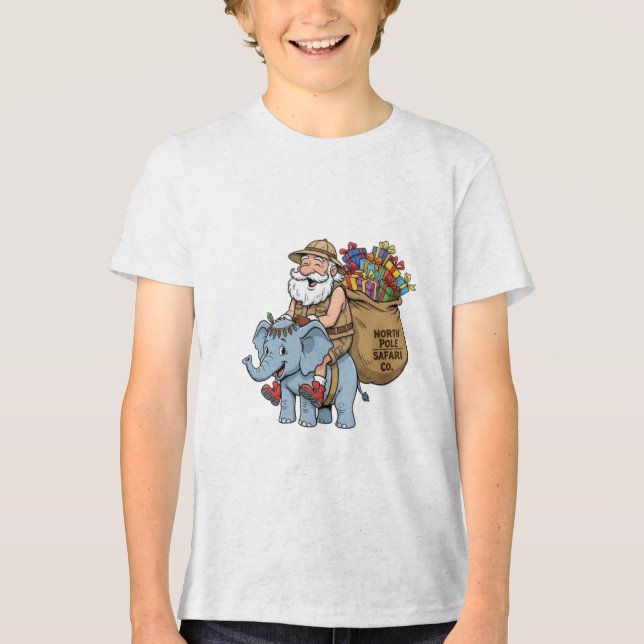 Camiseta Safari Papai Noel (Frente)