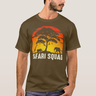 Camiseta Safari Squad African trip da família c
