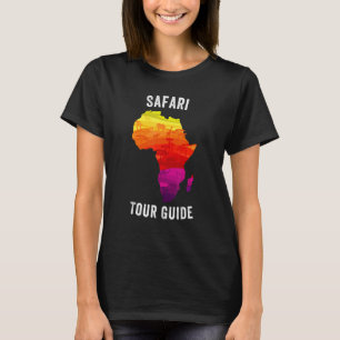 Camiseta Safari Tour Guide Africa Safari Tourist Vacist Vac