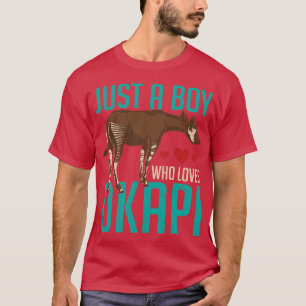 Camiseta Safari Wildlife Boys African Animal Okapi