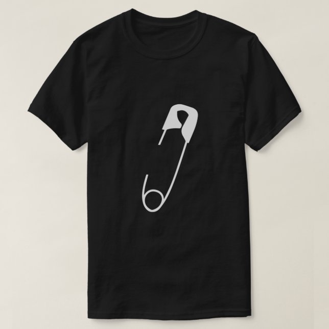 Camiseta Safety Pin - Symbolizing Safety  (Frente do Design)