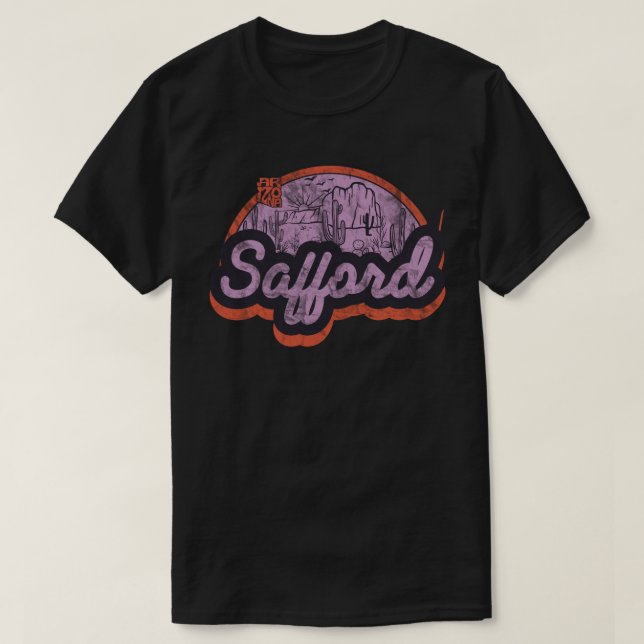 Camiseta Safford, Arizona (Frente do Design)
