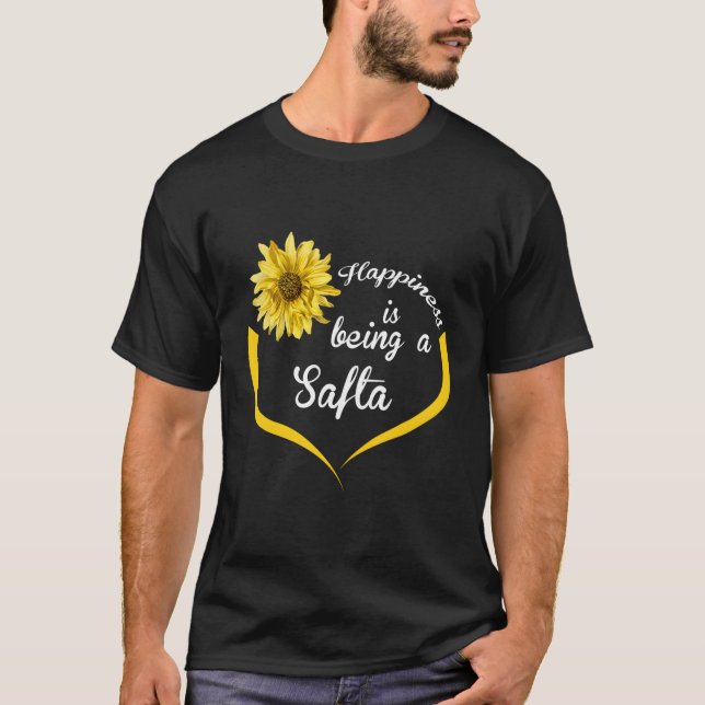 Camiseta Safta Dar Felicidade É Uma Safta Para A Christma (Frente)