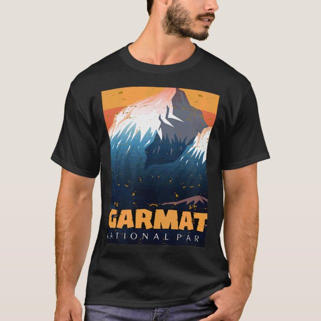Camiseta Sagarmatha Mountains National Park Everest Nepal T (Frente)