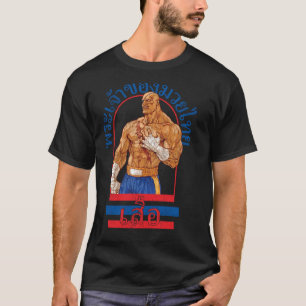 Camiseta Sagat Deus do Muayhai Garota do ginásio
