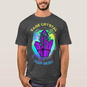 Camiseta Sage Crystal Incense Trap Hip-salto Music Fan Spir