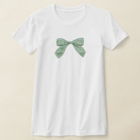 Sage Green Xadrez Arco Elegante Mãe