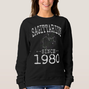 Camiseta Sagitário Desde 1980 Constelação Sagittarius B