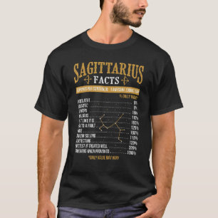 Camiseta Sagitário Fatos Zodiac Símbolo Astrologico Ho