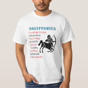 Camiseta Sagitário Horoscópio Zodiac Sinal