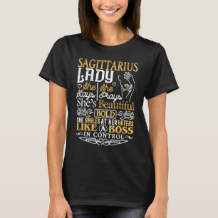 Camiseta Sagitário Senhora Astrologia Signo do Zodíaco Sagi