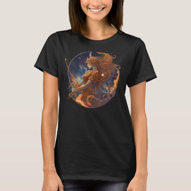 Camiseta Sagitário Sinal Zodiac (Frente)