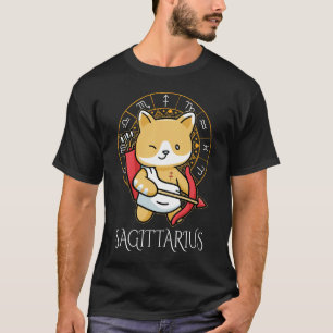 Camiseta Sagitário Zodiak Homens Preto