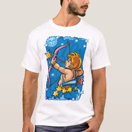 Camiseta Sagittarius Archer no céu noturno