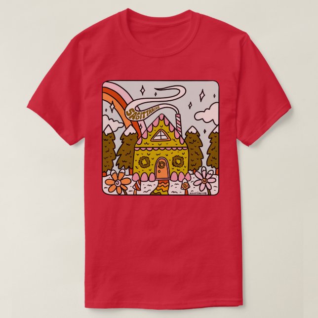 Camiseta Sagittarius Gingerpão House (Frente do Design)