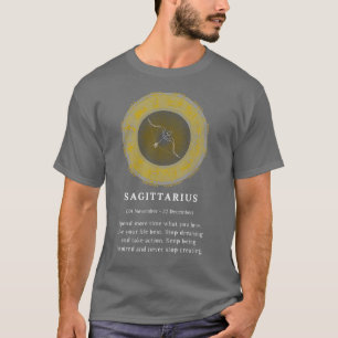 Camiseta Sagittarius Sagi Zodiac Sinal Horoscope Cosmos Ast