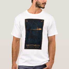 Camiseta Sagittarius Zodiac Art – Celestial Archer