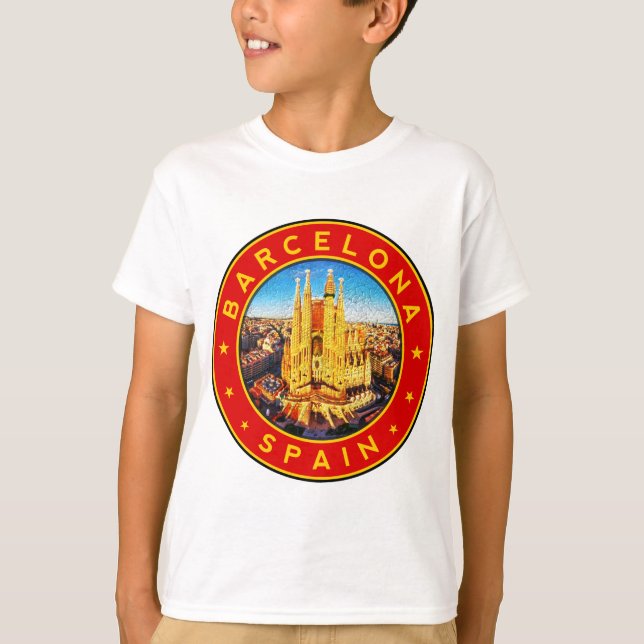 Camiseta Sagrada Família Barcelona (Frente)