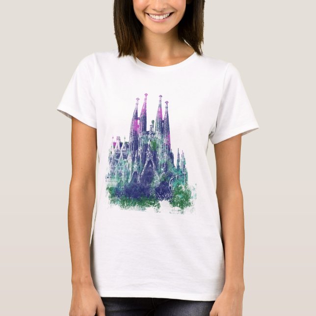 Camiseta Sagrada Familia Barcelona (Frente)