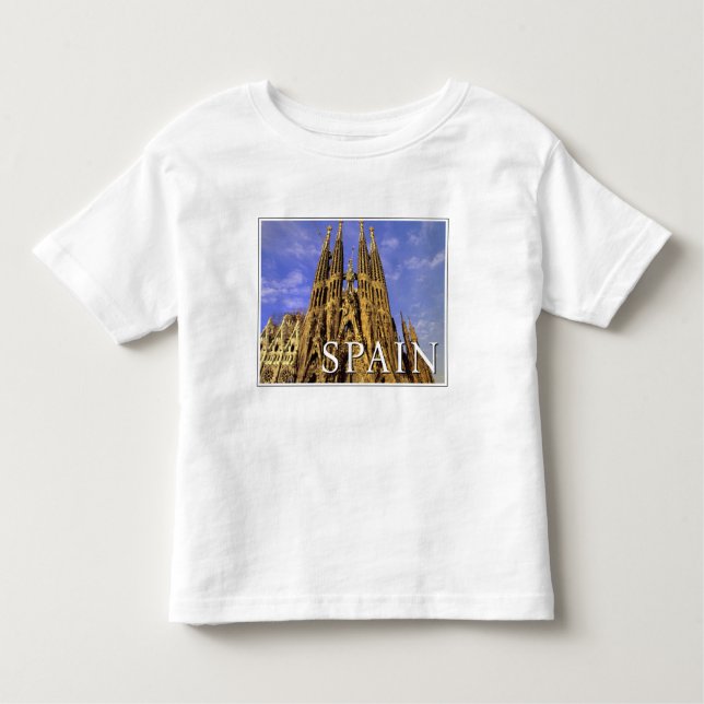 Camiseta Sagrada Família | Barcelona, Espanha (Frente)