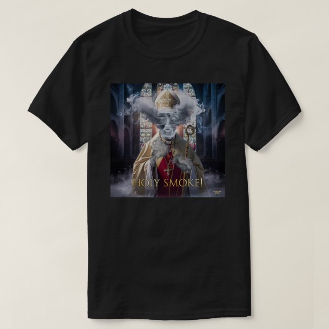 Camiseta Sagrada fumaça (Frente do Design)