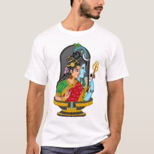 Camiseta Sagrada Shiva Parvati – Amor Divino & Cós