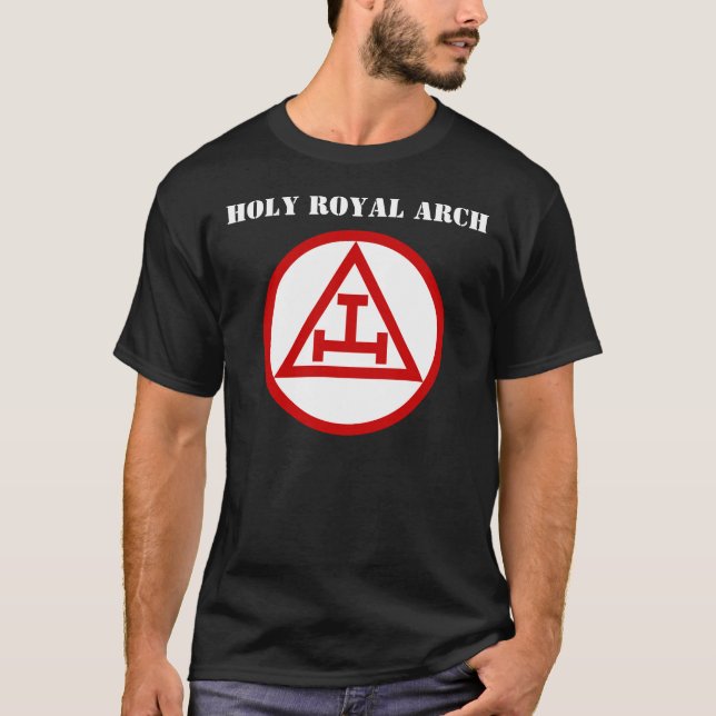 Camiseta Sagrado Arch Real Freemasonry Masonry (Frente)