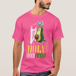 Camiseta Sagrado Blockamole Funny Avocado Beach Voleibol