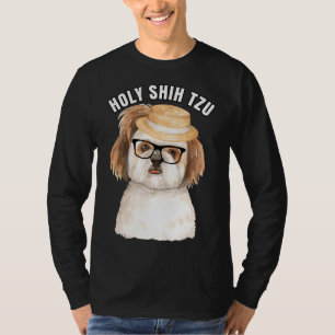 Camiseta Sagrado Shih Tzu Dog Retrato De Um Shih Tzu Small 