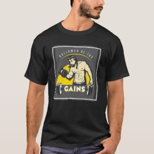Camiseta Sagrados Sejam Teus Ganhos Músculo Jesus Levantame