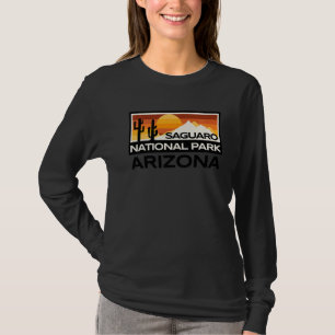 Camiseta Saguaro National Park Arizona Nature Hike ao ar li