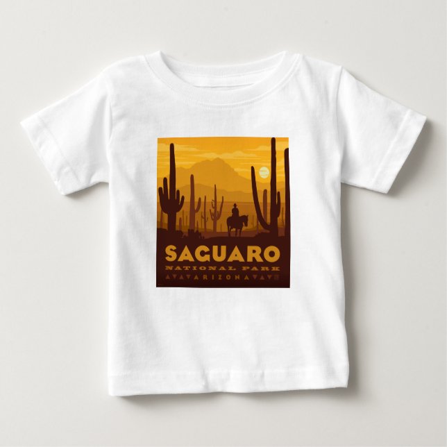 Camiseta Saguaro Square National Park | Arizona (Frente)
