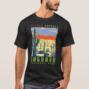 Camiseta Saguaro US National Park Tucson Arizona Vintage