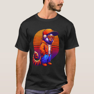 Camiseta Sagui Legal Estilo Urbano Moderno Arte do Pôr do S