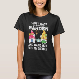 Camiseta Sai com minha estátua Gnomie Gnomie Gnomie Gnomie 