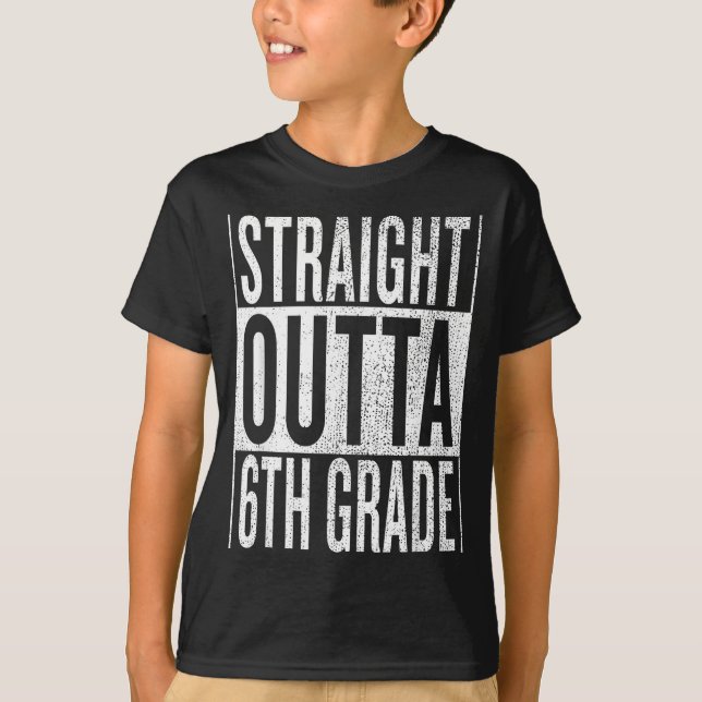 Camiseta Sai direto da 6ª série cool junior high - (Frente)