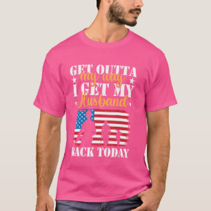 Camiseta Sai Do Meu Caminho Eu Pego Meu Marido De Volta Hoj