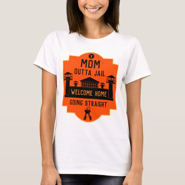 Camiseta Saia Da Prisão Presente De Libertação (Frente)