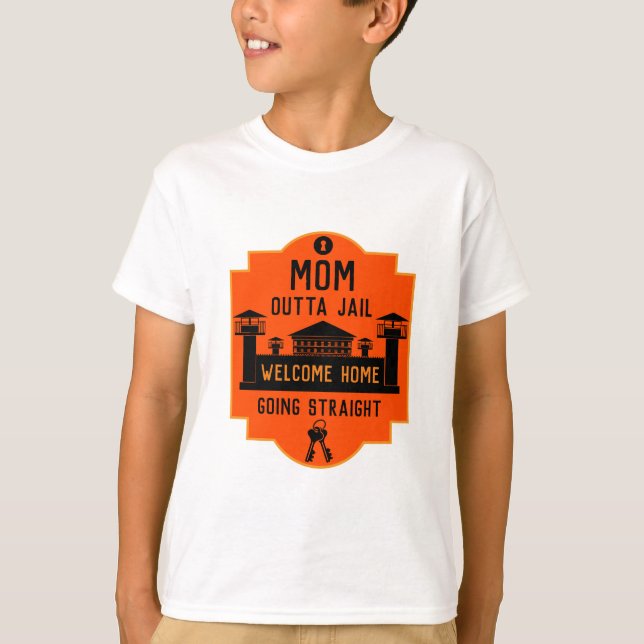 Camiseta Saia Da Prisão Presente De Libertação (Frente)