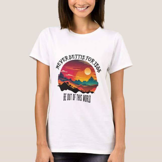 Camiseta Saia deste mundo (Frente)