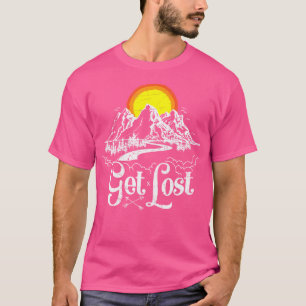 Camiseta Saia do acampamento de caminhada das Montanhas Adv