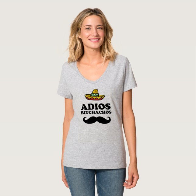 Camiseta Saia do ADIOS BITCHACHOS (Frente Completa)