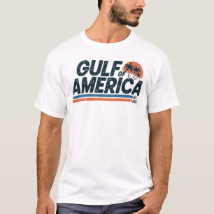 Camiseta Saia do Golfo da América Patriótica Vintage