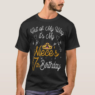 Camiseta Saia do meu caminho É o 17º aniversário da minha s