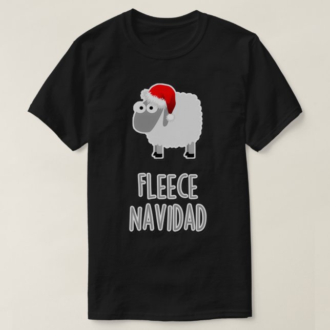 Camiseta Saia Fleece Navidad Essencial (Frente do Design)