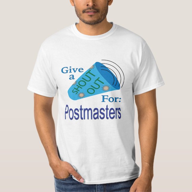 Camiseta Saia para Postmasters (Frente)
