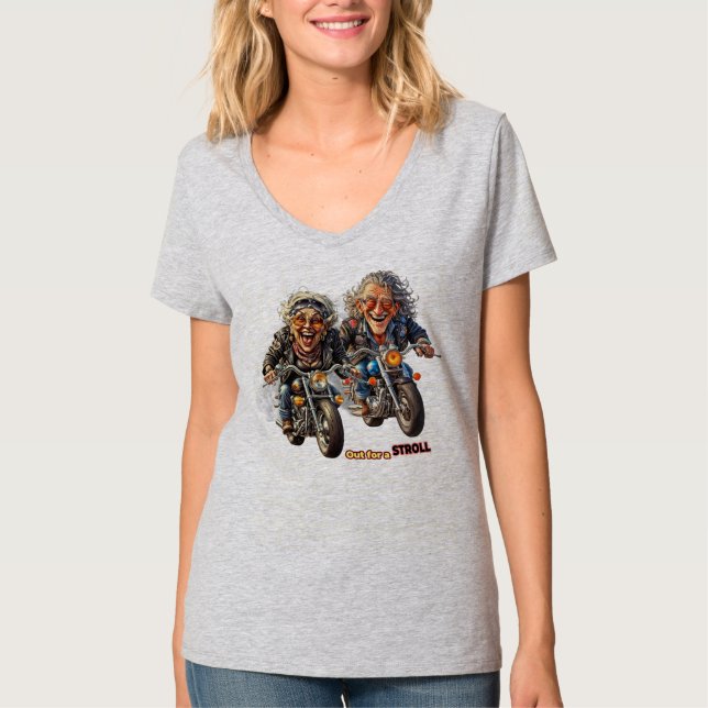 Camiseta Saia para um passeio (Frente)