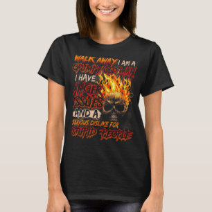 Camiseta Saia, Sou Um Velho Engraçado, Tenho Um Problema De