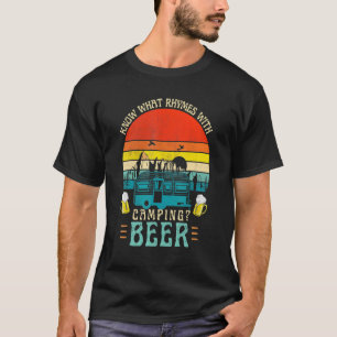 Camiseta Saiba O Que Rita Com O Álcool Gráfico De Cerveja