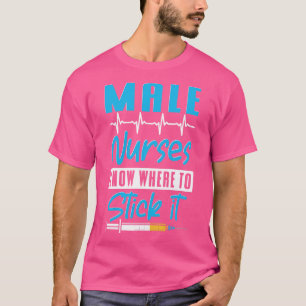 Camiseta Saiba Onde Enfermeira Masculina